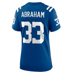 NFL Indianapolis Colts Micah Abraham Women's Game Jersey