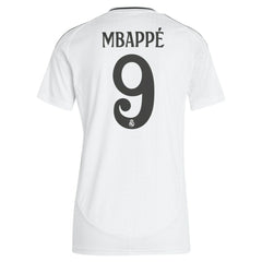 Kylian Mbappé Real Madrid Women's 2024/25 Home Replica Player Jersey / Soccer Discount
