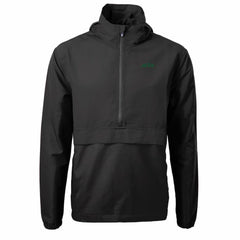 NFL New York Jets Cutter & Buck Primary Logo Charter Eco Recycled Half-Zip Anorak Jacket