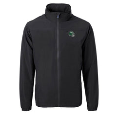 NFL New York Jets Cutter & Buck Big & Tall Helmet Charter Eco Knit Recycled Full-Zip Jacket