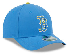 Boston Red Sox Player Replica 9FORTY Adjustable Hat - Light Blue | New Era