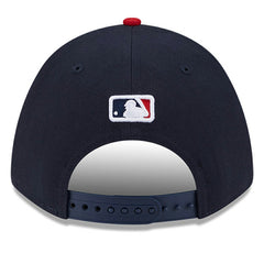 Cleveland Guardians Player Replica 9FORTY Adjustable Hat - Navy | New Era