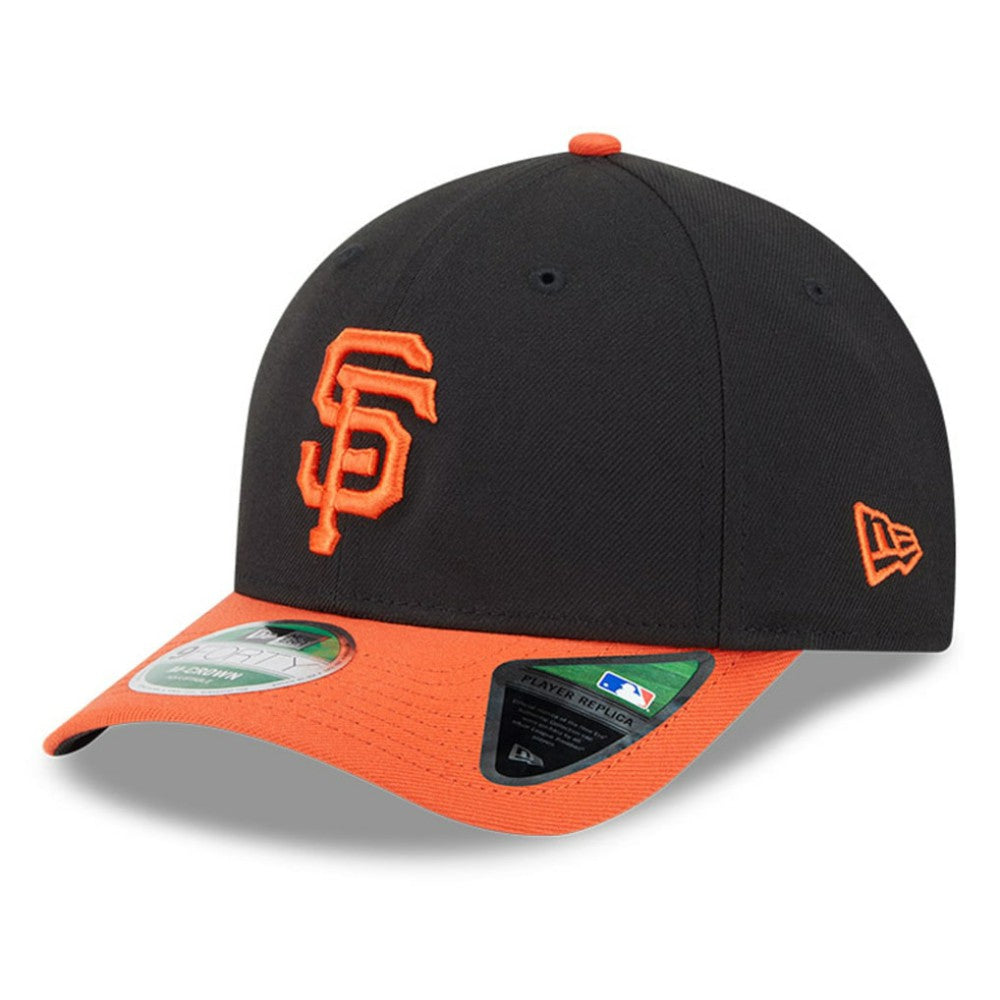 San Francisco Giants Player Replica 9FORTY Adjustable Hat - Black/Orange | New Era