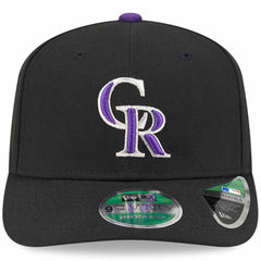 Colorado Rockies Player Replica 9SEVENTY Adjustable Hat - Black | New Era
