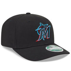 Miami Marlins Player Replica 9SEVENTY Adjustable Hat - Black | New Era