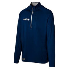 NFL Seattle Seahawks Grind Iron Quarter-Zip Top