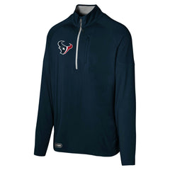 NFL Houston Texans Grind Iron Quarter-Zip Top