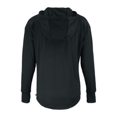 Baltimore Orioles Cutter & Buck Women's Daybreak Eco Recycled Half-Zip Hoodie - Black