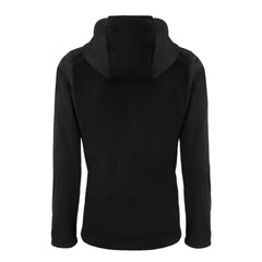 New York Yankees Cutter & Buck Women's Evoke Eco Softshell Recycled Full-Zip Hoodie Jacket - Black