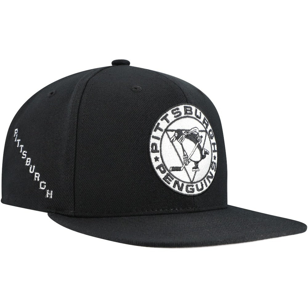 Pittsburgh Penguins Mitchell & Ness Team Snapback Hat