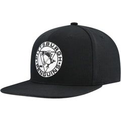 Pittsburgh Penguins Mitchell & Ness Team Snapback Hat