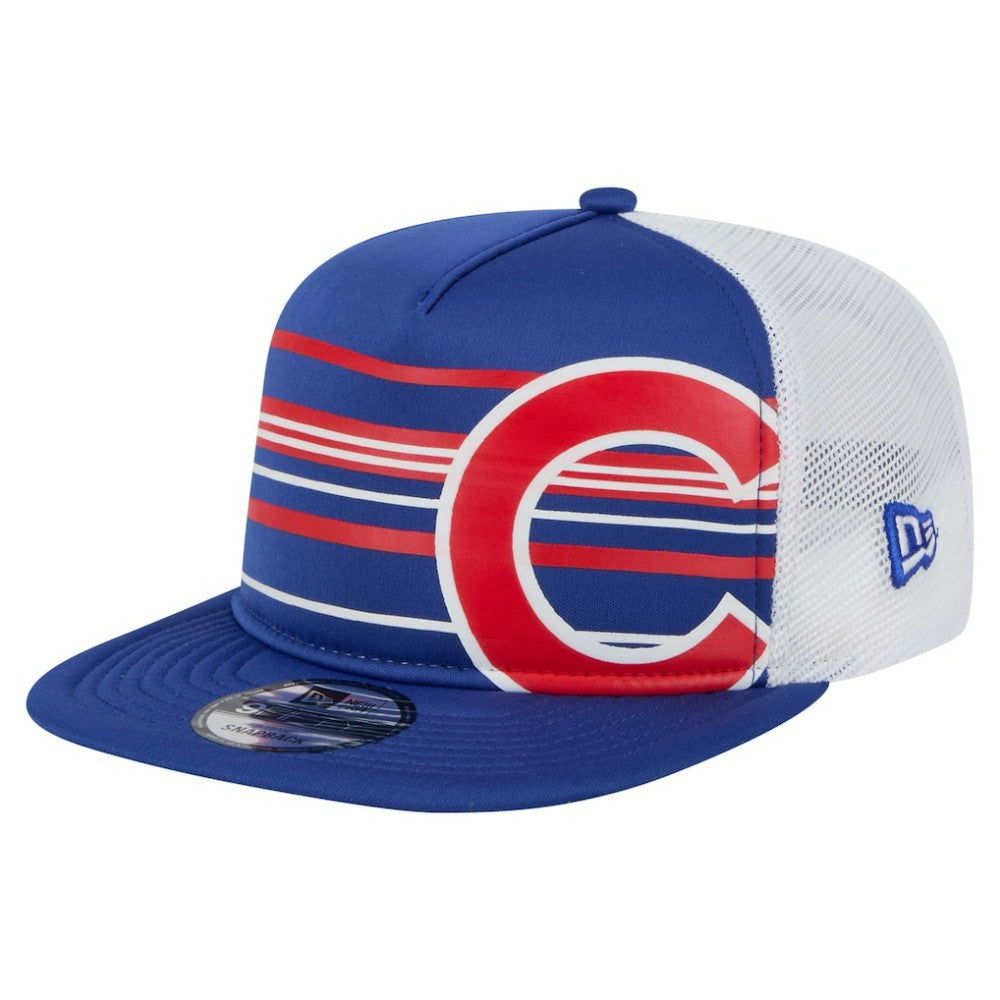 Chicago Cubs 9FIFTY A-Frame Trucker Snapback Hat - Royal | New Era