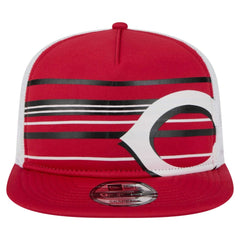 Cincinnati Reds 9FIFTY A-Frame Trucker Snapback Hat - Red | New Era