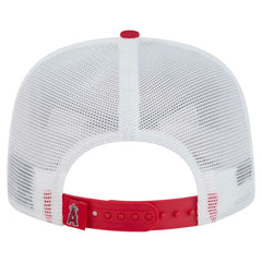 Los Angeles Angels 9FIFTY A-Frame Trucker Snapback Hat - Red | New Era