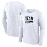 Utah Mammoth Fanatics Secondary Logo Long Sleeve T-Shirt