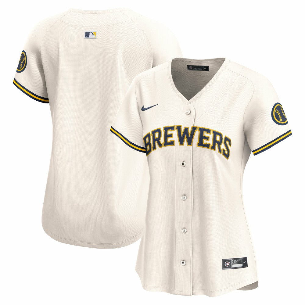 Milwaukee Brewers Women's Home Limited Jersey - Cream | Nike