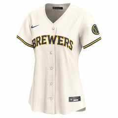 Milwaukee Brewers Women's Home Limited Jersey - Cream | Nike
