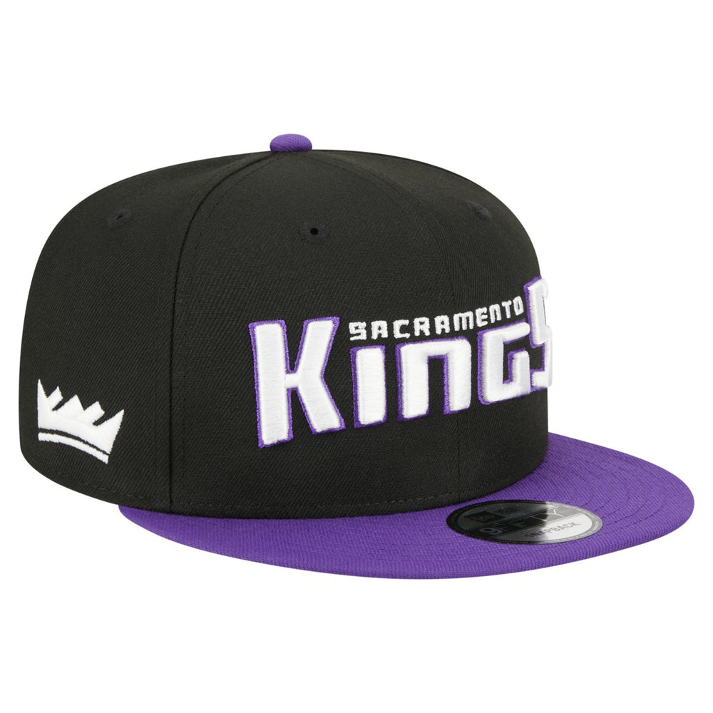 Sacramento Kings Jersey Hook Statement Edition 9FIFTY Snapback Hat - Black/Purple | New Era shop