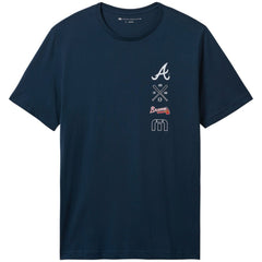 Atlanta Braves TravisMathew Sunset Slam T-Shirt - Navy