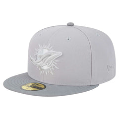 NFL Miami Dolphins Iron Cloud 59FIFTY Fitted Hat