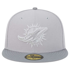 NFL Miami Dolphins Iron Cloud 59FIFTY Fitted Hat