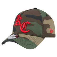 NFL Kansas City Chiefs Mystic Camo A-Frame 9FORTY Adjustable Hat