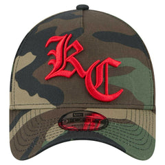 NFL Kansas City Chiefs Mystic Camo A-Frame 9FORTY Adjustable Hat