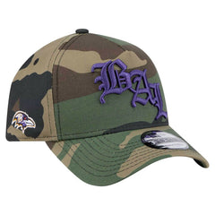 NFL Baltimore Ravens Mystic Camo A-Frame 9FORTY Adjustable Hat