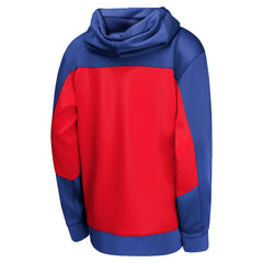 Philadelphia 76ers Youth Authentic On-Court Showtime Performance Full-Zip Hoodie - Royal/Red | Nike outlet