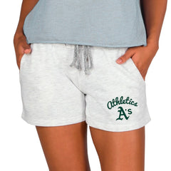 Athletics Concepts Sport Women's Mainstream French Terry Tri-Blend Shorts - Ash