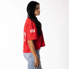 NFL Tampa Bay Buccaneers The Wild Collective Women's Alternate V-Neck Fashion Jersey T-Shirt