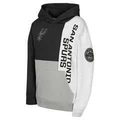 San Antonio Spurs Youth Splash Pullover Hoodie - Black sale