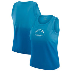 NFL Los Angeles Chargers WEAR by Erin Andrews x Gracie Hunt Women's Ombre Tank Top