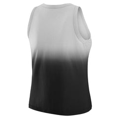NFL Las Vegas Raiders WEAR by Erin Andrews x Gracie Hunt Women's Ombre Tank Top