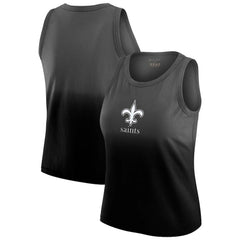 NFL New Orleans Saints WEAR by Erin Andrews x Gracie Hunt Women's Ombre Tank Top