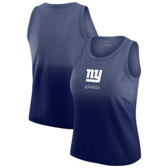 NFL New York Giants WEAR by Erin Andrews x Gracie Hunt Women's Ombre Tank Top