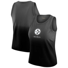 NFL Pittsburgh Steelers WEAR by Erin Andrews x Gracie Hunt Women's Ombre Tank Top