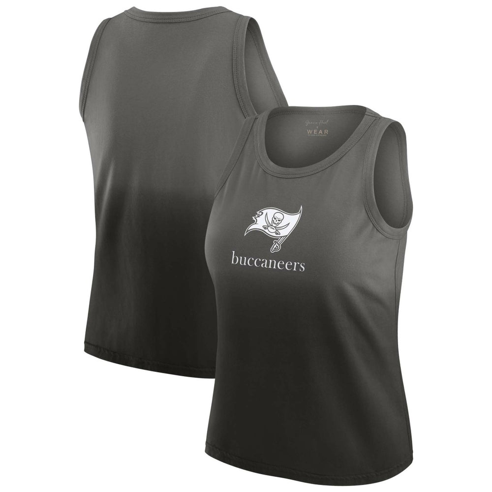 NFL Tampa Bay Buccaneers WEAR by Erin Andrews x Gracie Hunt Women's Ombre Tank Top