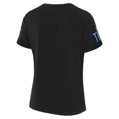 NFL Tennessee Titans WEAR by Erin Andrews x Gracie Hunt Women's Draft Me Lace-Up T-Shirt