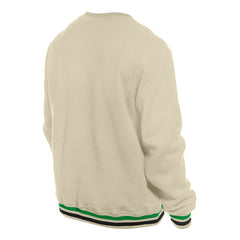 Cincinnati Reds St. Patrick's Day Twill Pullover Sweatshirt - Cream | New Era