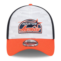 Houston Astros 2025 MLB Clubhouse 39THIRTY Flex Hat - Navy/Orange | New Era
