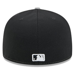 Chicago White Sox 2025 MLB Clubhouse 59FIFTY Fitted Hat - Black/Gray | New Era