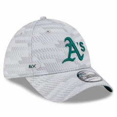 Athletics 2025 MLB Clubhouse 39THIRTY Flex Hat - Gray | New Era
