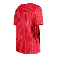 St. Louis Cardinals Throwback Pinstripe T-Shirt - Red | New Era