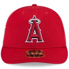 Los Angeles Angels 2025 Spring Training Low Profile 59FIFTY Fitted Hat - Red | New Era