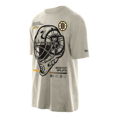 Boston Bruins New Era Goalie Mask T-Shirt