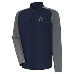 NFL Dallas Cowboys Antigua Dauntless Raglan Quarter-Zip Jacket
