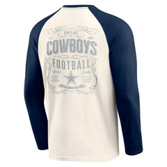 NFL Dallas Cowboys Darius Rucker Collection Raglan Henley Long Sleeve T-Shirt