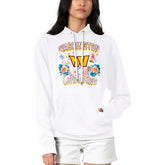NFL Washington Commanders G-III 4Her by Carl Banks Women's Flowers Team Logo Graphic Fleece Pullover Hoodie