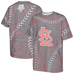 St. Louis Cardinals Youth Slide Score Bold T-Shirt - Navy